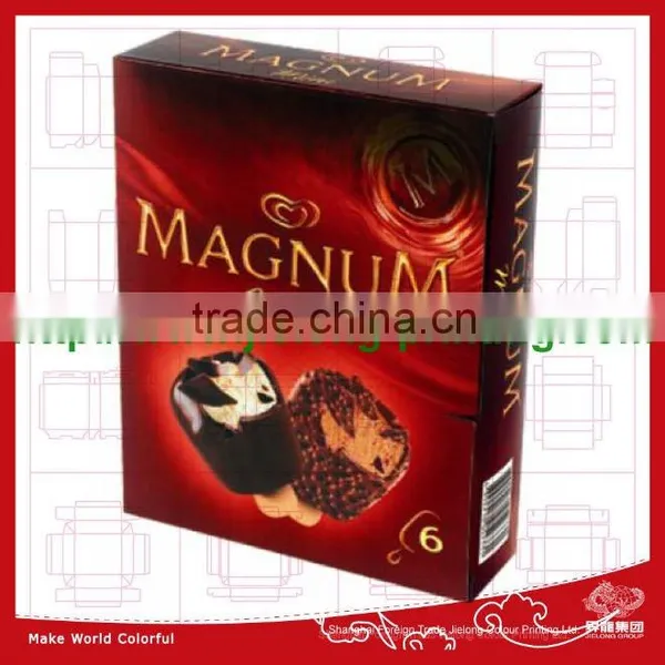 Manufacture Icecream Color Carton Box