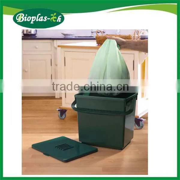 2016 New Biodegradable Easy Handle Drawstring Trash Bag With Heavy Duty photo-3