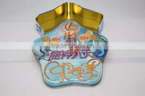 Customer Design Shape Candy Tin Box Star Tin photo-2