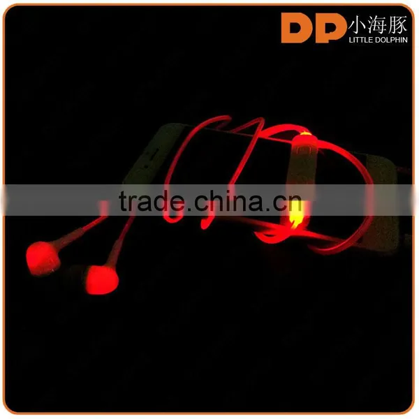 2016 Christmas Promotion Earphone Color Change Earphone for Xiaomi Mobile Phone photo-4