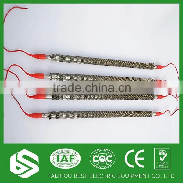 110v, 220v Great Performance Fin Tube Heater for Heating Cutting Bar, Hot Stamp
