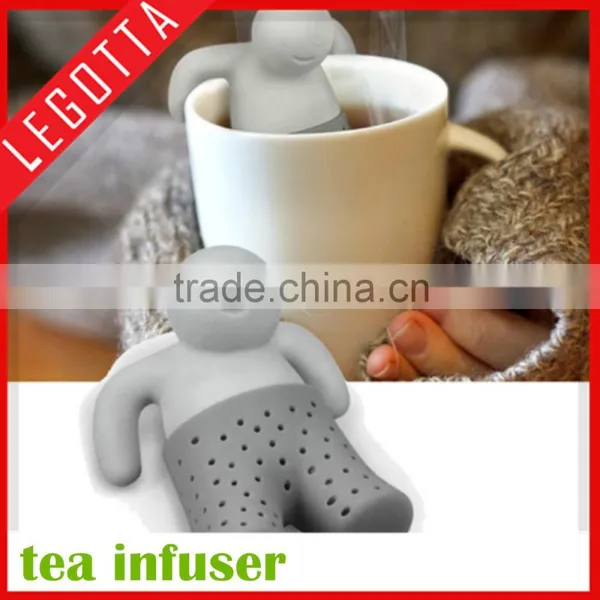 2015 Lovely Novel Food Grade Silicone New Arrival Tea Strainer photo-3