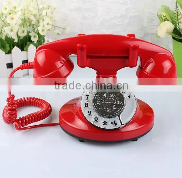Red Telephone Christmas Gifts Living Room Furniture