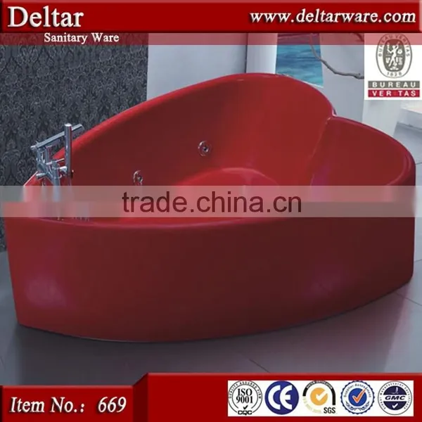 5 Star Hotel Acrylic Bathtub , Top Standard Acrylic Massage Bathtub for Hotel Tub photo-2
