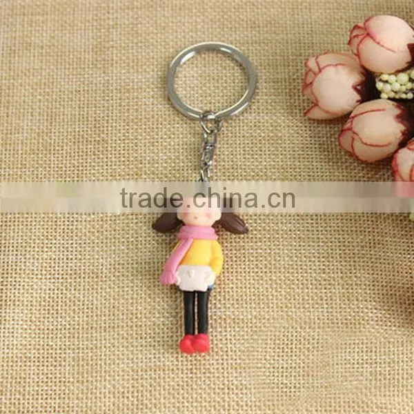 Cartoon Child Mini Keychains, Custom Made Metal Keychains, Custom Made Metal Cartoon Child Mini Keychains Manufacture photo-5