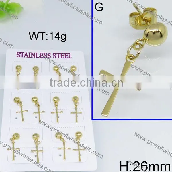 Wholesale Latest Gold Plated Pendant Earring for Women photo-5
