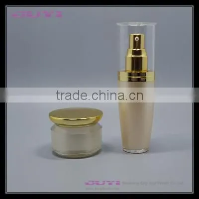 Mushroom Shape Plastic Acrylic Lotion Bottle Cosmetic Packaging ,Hot Sale Acrylic Cosmeitc Bottles For Skin Care photo-2
