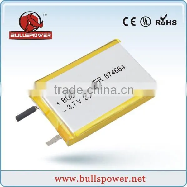 3.7v 3000mah li Polymer Battery for MP3/MP4/MP5, Digital Camera, Portable DVD, Portable Television photo-5