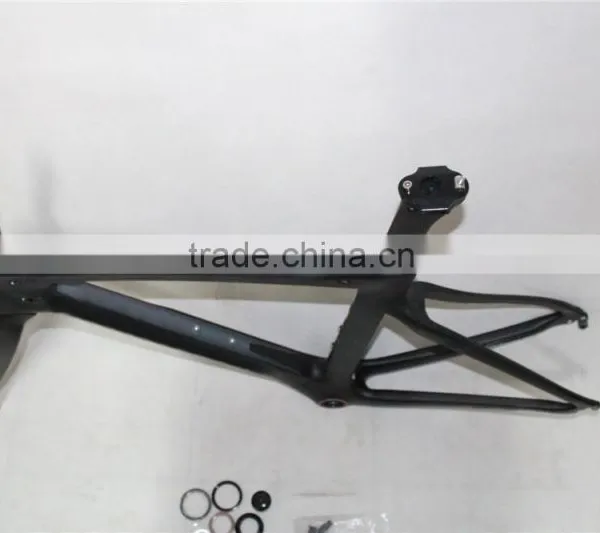 Full Carbon Fiber 700C Road Frameset +seatpost +headset+carbon Fork photo-3