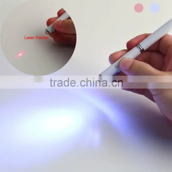 Multi-functional Ballpoint Pen W/ Capacitive Stylus/Styli + Laser Pointer + LED Light ---Must-have Items photo-5