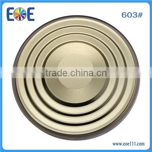 Cheap Price 603#153.4mm Baby Powder Can Lid Tinplate Bottom Lid photo-2