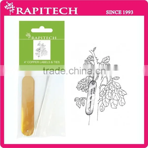 Gardening Copper Hanging Plant Tag photo-2