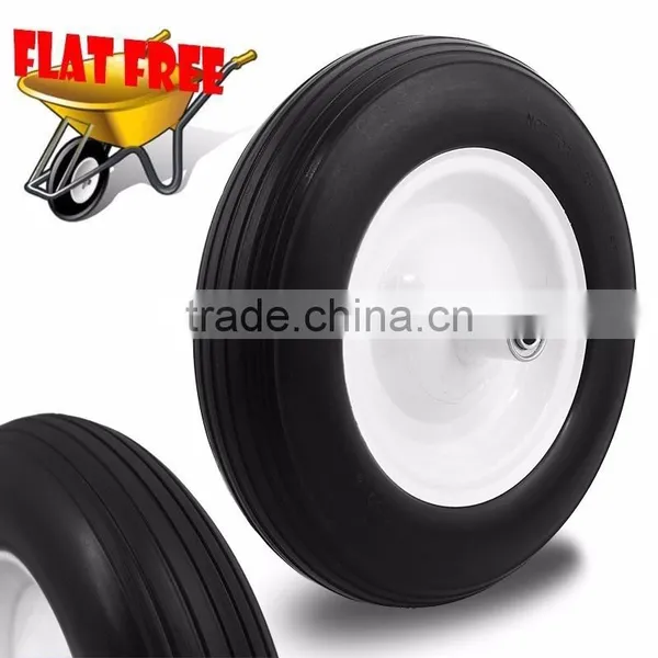 China Solid Rubber Tyre Wheel Tire/solid Tire/wheel Rim/wheel Barrow Tyre/yard Cart Tire photo-2