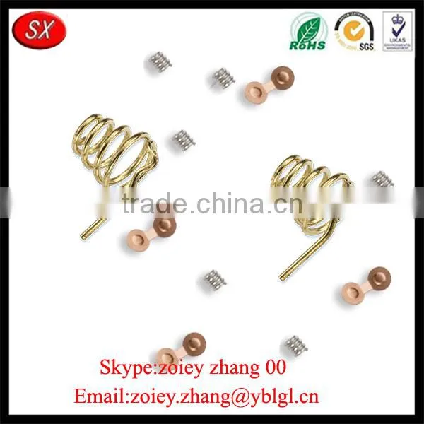China Manufacturer Custom Zinc Plate Brass Battery Contact Plate photo-5