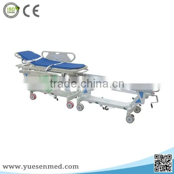 YSHB-JH2B Good Selling Foldable Hospital Manual Stretcher
