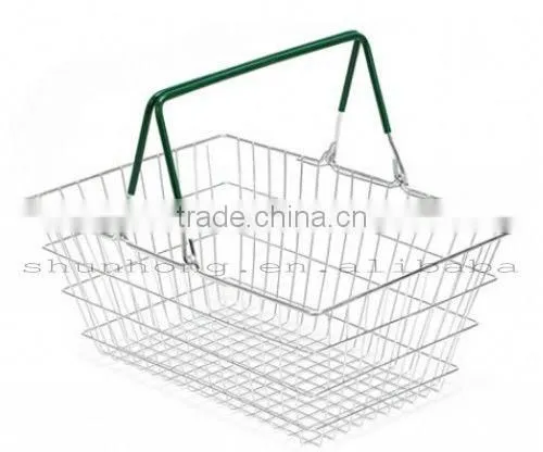 Recycle Wire Mesh Shopping Basket photo-4