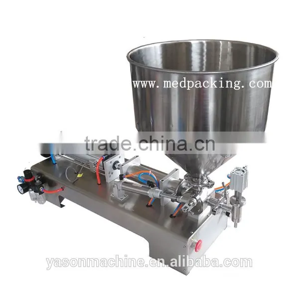 Small Scale Single Head Cream Pneumtic Filling Machine With 100-1000ml photo-2