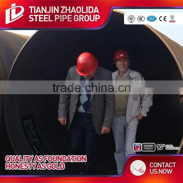 Zhaolida Brand Southern Spiral Pipe Helical Welded Pipe} photo-5