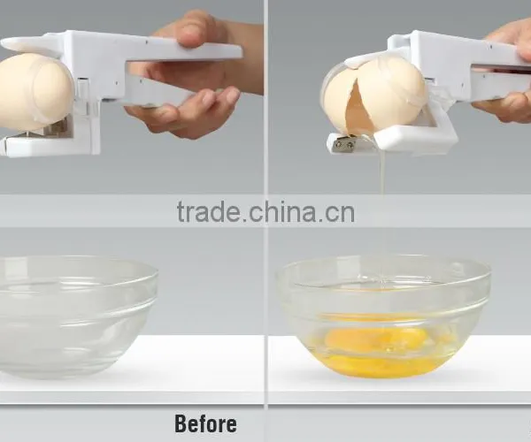 Factory Direct Sale Food Grade Plastic EZ Egg Cracker photo-5