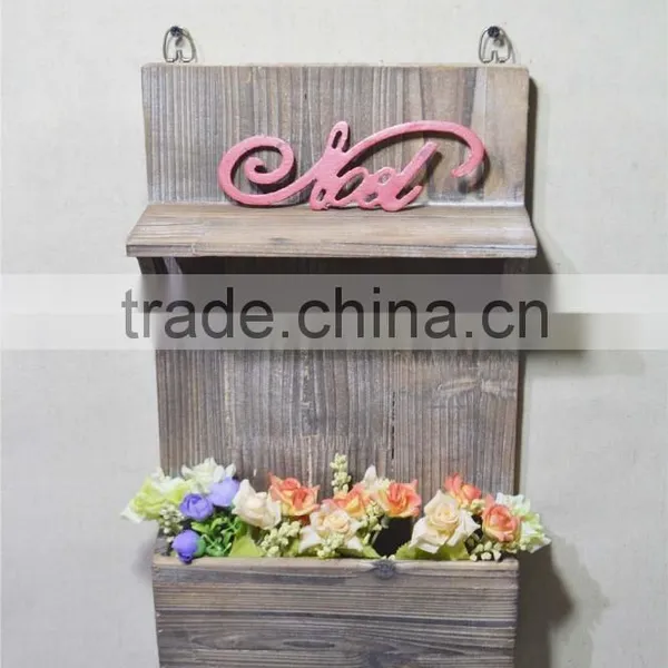 2016 New Style HOT SELLING Antique Wooden Wall Shelf, Simply Wood Shelf photo-2