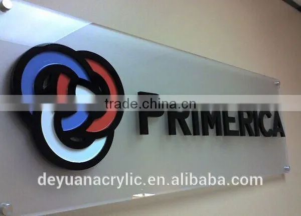 High Quality Elegant and Customized Hanging Indoor Acrylic Directional Signage photo-5
