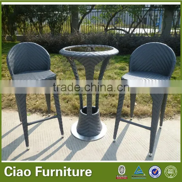 Made In China Wicker Teak Outdoor Furniture Bar Good Life Sex Bar Set photo-4