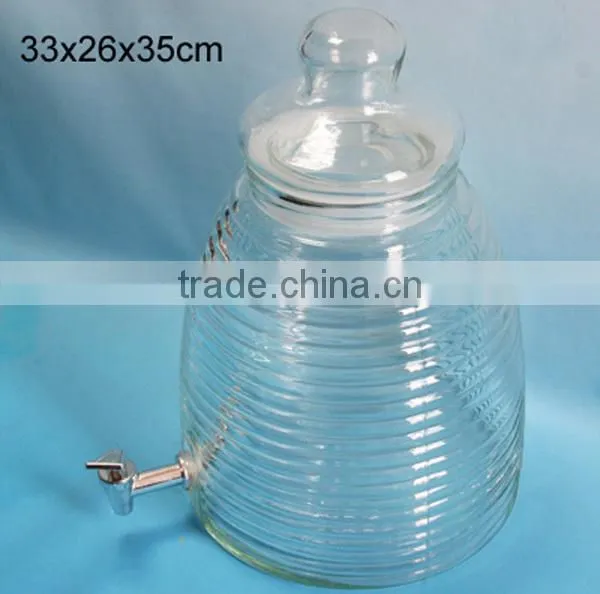 12L Glass Wine Cereal Dispenser PJ01 photo-2