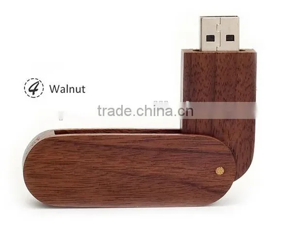Real Capacity 2GB 4GB 8GB 16GB 32GB 64GB Wood Custom Bulk 1GB USB Flash Drive photo-2