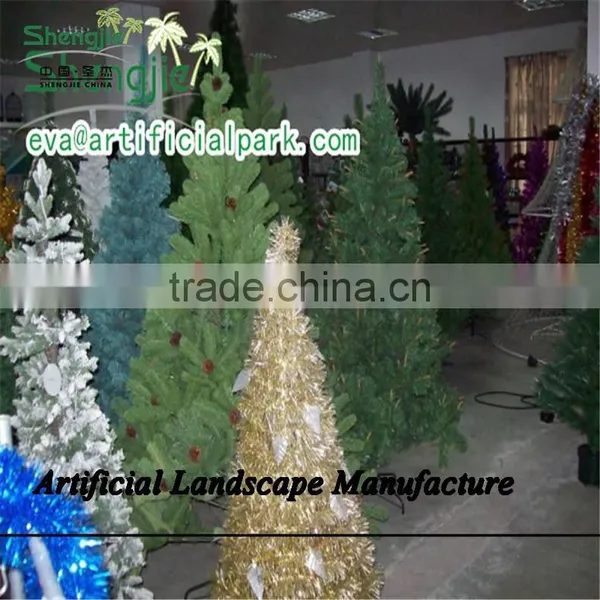 SJZJN 1535 New Designed PVC Wrapped Christmas Tree photo-4