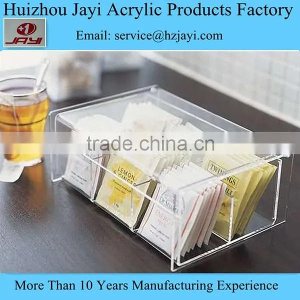 Factory Wholesale Acrylic Tea Packaging Box and Tea Bag Storage Box photo-2