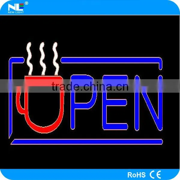 Led Resin Board/ Open Sign Board for Use Coffee and Bar Shop photo-2