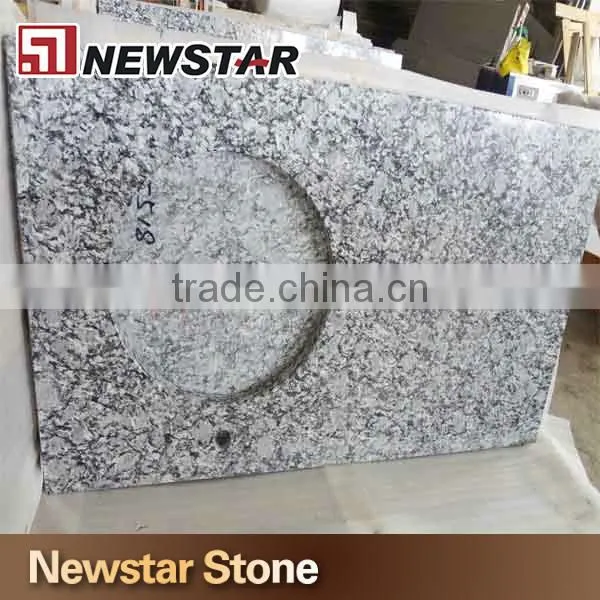 Newstar Bathroom Double Sink Countertops Granite Vanity Tops photo-3