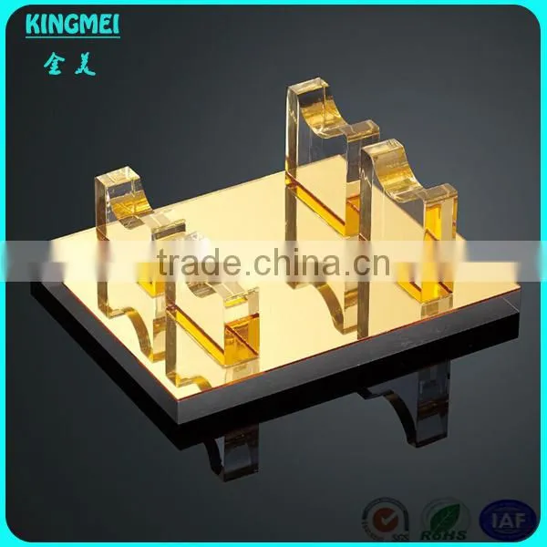 Customized V Shape Acrylic Microphone Display Stand Holder photo-2