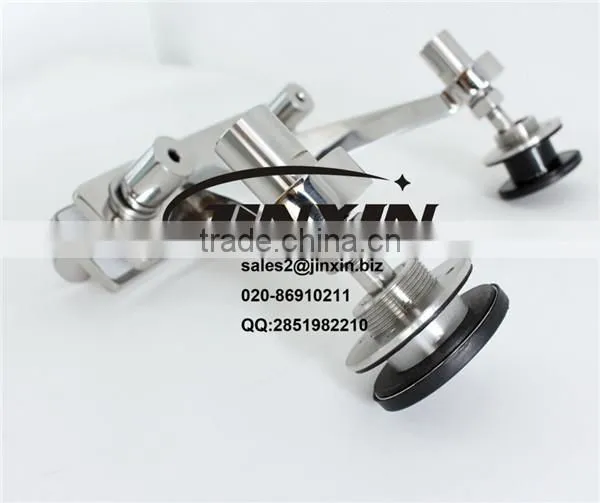 JINXIN 304/316 Wall Curtain Glass Spider Spider Glass System Facade Point Fixing photo-3