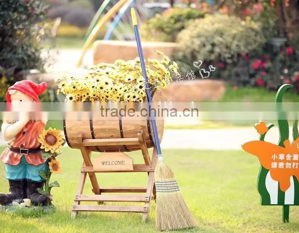 Stainless Steel Handle Millet Broom photo-2