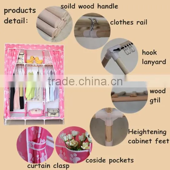 Oxford Fabric Multi-functional Natural Material Locker Furniture photo-5
