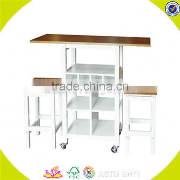Wholesale Top Quality Kids Wooden White Cabinet Superb Baby Wooden Storage W08D025 photo-3