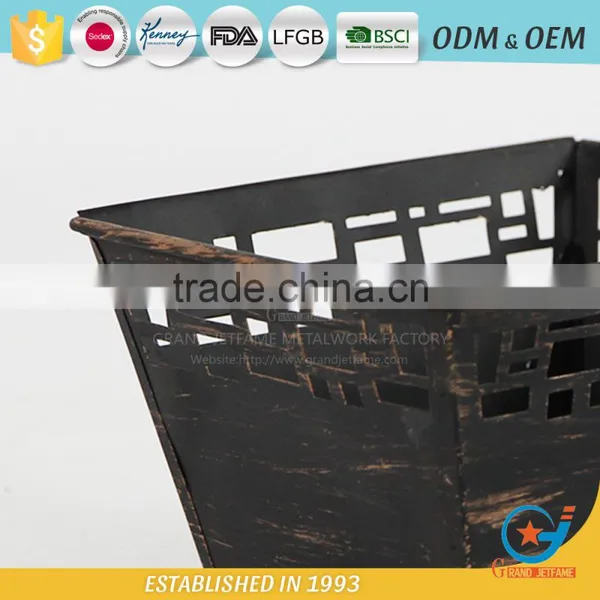 Galvanized and Iron Garen Good Plants for Pots Galvanized Flower Planters photo-5