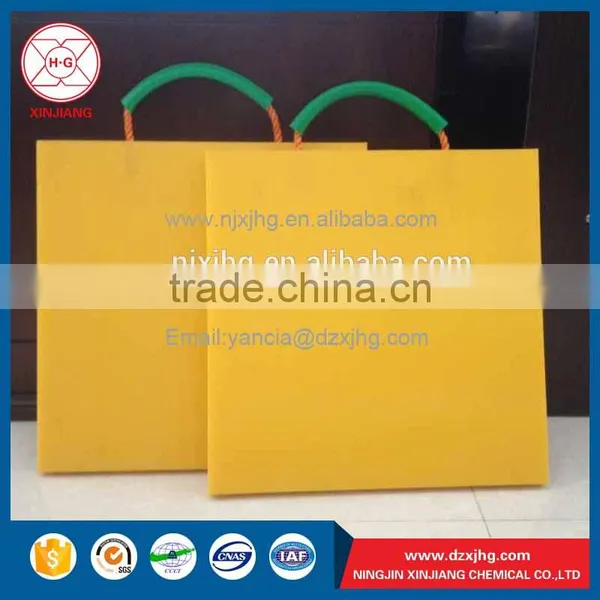 Two Handles Yellow Color Print Logo Crane Outrigger Mat Manufacture photo-5