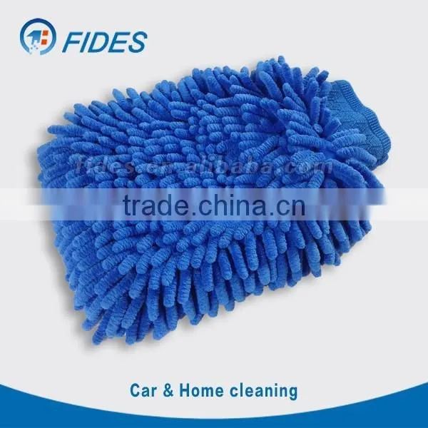 Customized Microfiber Wash Mitt , Chenille Mitt, Microfiber Car Wash Mitt photo-4