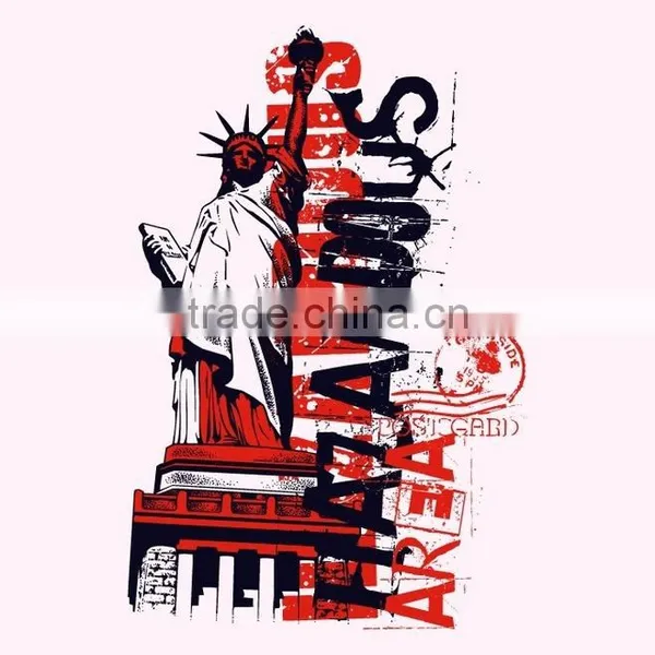 God Bless American Eagle Heat Transfer Sticker Custom T-shirt Printing Wholesale photo-6