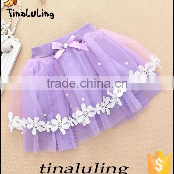 FASHION 2015 GIRLS HIGH QUALITY LACE TUTU SKIRTS KIDS DANCE TUTUS photo-4