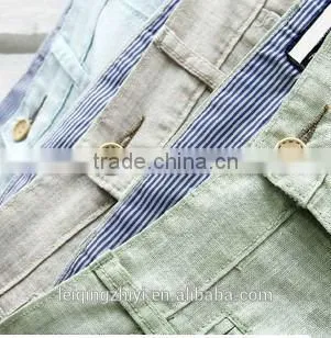 Hot 100% Cotton Cheap Light Color Casual Half Pants for Men photo-6