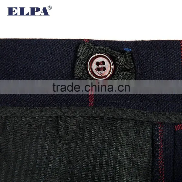 ELPA NXB0073 Designer 3 Piece Fancy Tailor Made Navy Check Party Suits for Boys photo-3