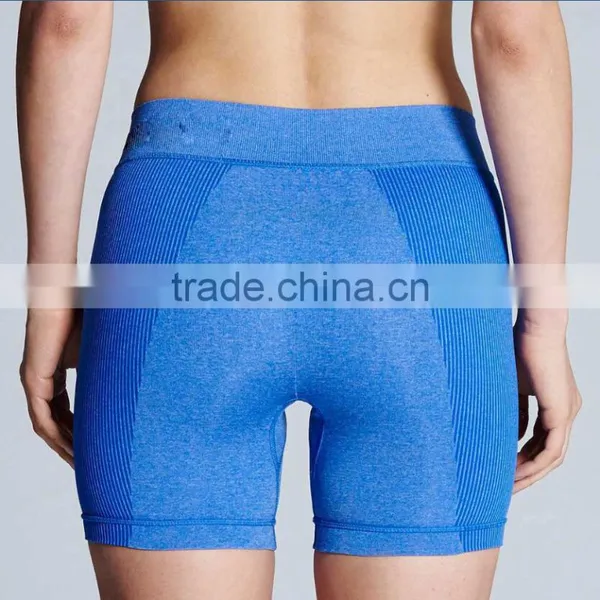 Factory Wholesale Custom High Waist Polyester Jogging Womans Shorts photo-5