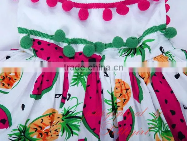 Watermelon Spanish Flower Girl Dress With Bonnet and Knickers photo-5