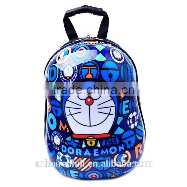 R1876H 2017 3D Innovation Kid Backpack ABS Eggshell Cartoon School Bag for Kids Comic Backpack photo-3