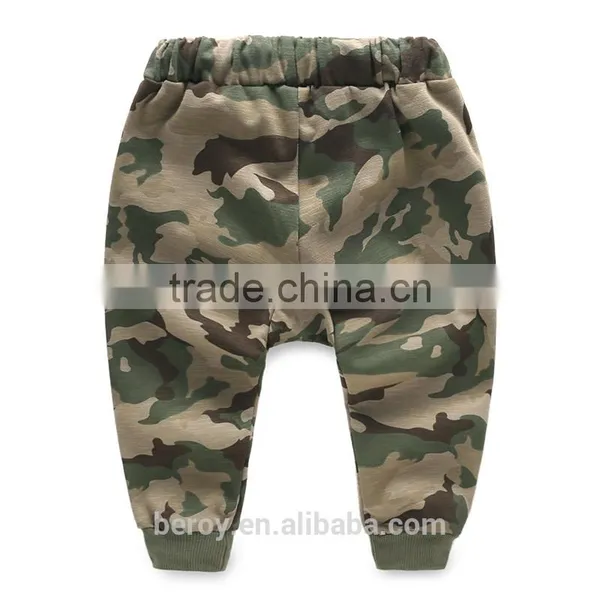 Beroy Wholesale Custom Camo Kids Harem Pants for Boys Girls photo-3
