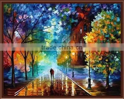 Hot Offer Modern Paint by Numbers Figure Oil Painting Scenery photo-2