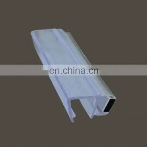 PVC Magnetic Shower Door Seal Strip for 90 Degree Glass Doors